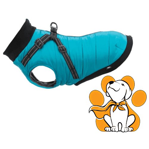 Trixie Pontis XS 33cm, Plava Vodootporna Jakna Za Male Pse Cene