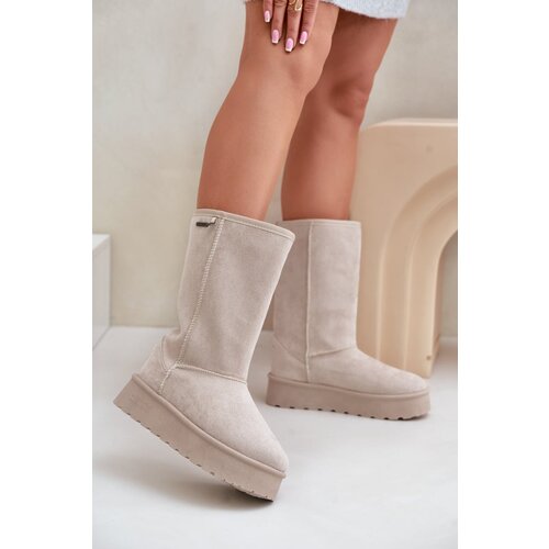 Big Star High Snow Boots On Platform Slike