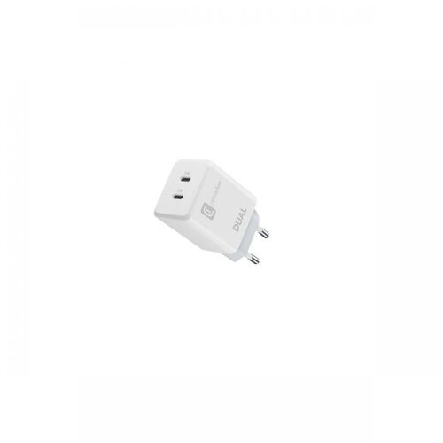 Cellular Line dvojni polnilec APPLE 35W, bel Cene