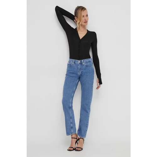 Calvin Klein Jeans Traperice za žene, visoki struk