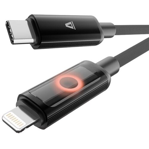 Avax Kabl CB650 Pulsey / USB-C to Lightning / 27W / 0.5m braided / Gray Cene