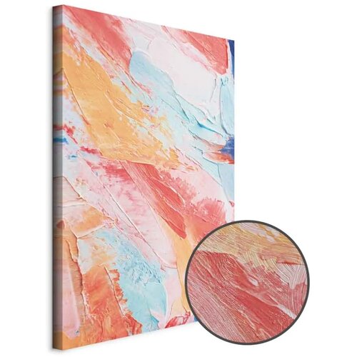  Slika - Spring Shades - A Colorful Mix of Warm and Cool Tones on Canvas 40x60 Cijene