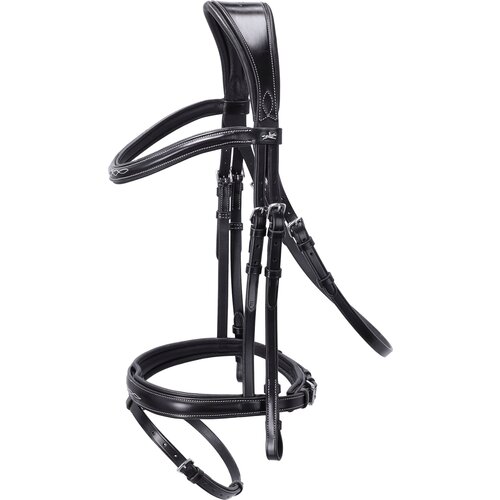 Schockem&amp;ouml;hle Sports Uzda Monza F, black/cream/silver Slike