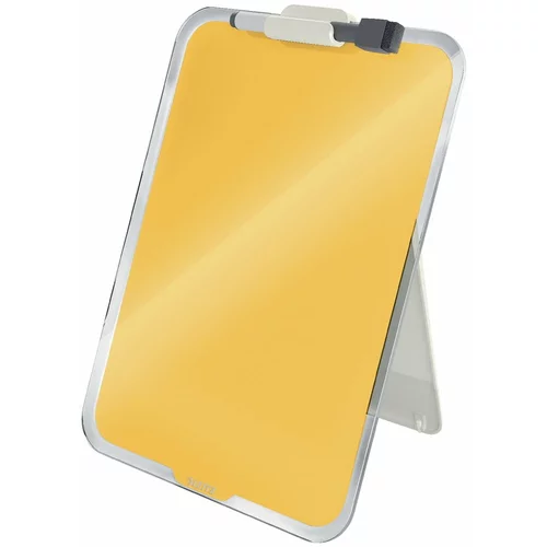 Leitz žuti stakleni flipchart za stol Cosy, 22 x 30 cm