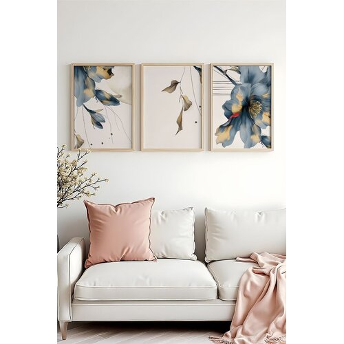 Wallity Uramljena slika Huhu471, 50x70 cm, 3 dijela Cene