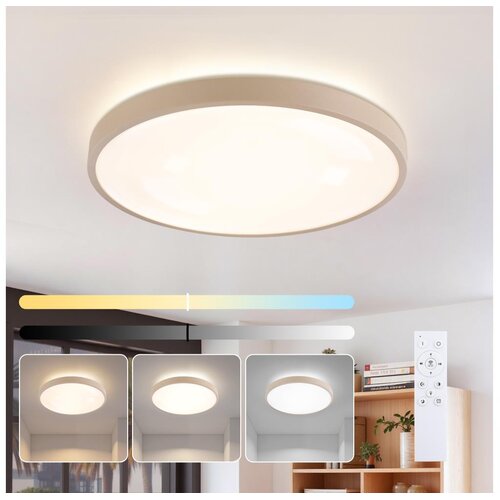  Brilagi - LED prigu&scaron;iva svetiljka GLASS POOL DOUBLE LED/60W/230V 50 cm bež + daljinski upravljač Cene