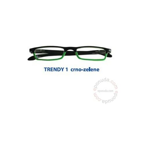 Prontoleggo Italija crno-zelene naočare sa dioptrijomTRENDY1 crno-zelene Slike