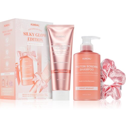 KUNDAL Protein Bonding Care Violet Muguet darilni set za lase Cene