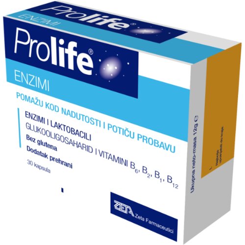 Jadran Galenski Labaratorij Prolife enzimi, 30 kapsula Cene