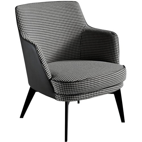 Angel Cerd&amp;aacute; Oblazinjen fotelj iz tkanine v barvi houndstooth, (20571396) Slike