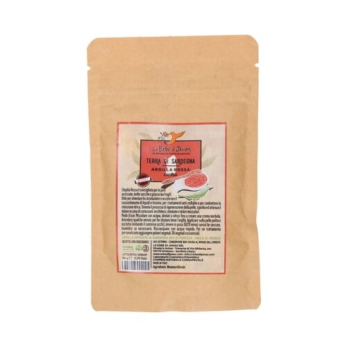 Le Erbe di Janas rdeča glina - 50 g Slike