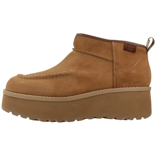 Ugg Škornji CITYFUNC ULTRA MINI Kostanjeva