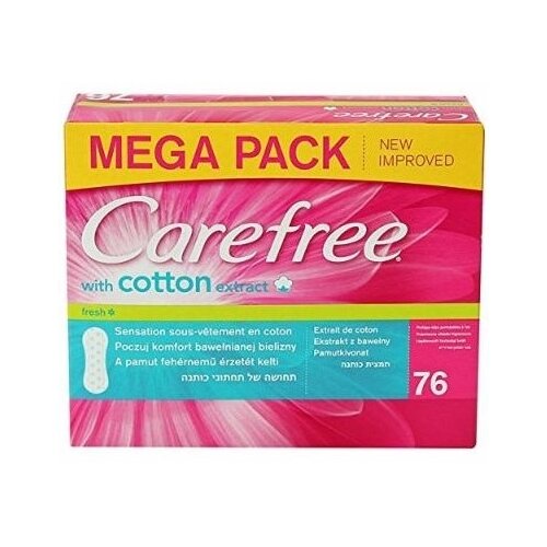 Carefree dnevni ulošci cotton fresh 76 kom Cene