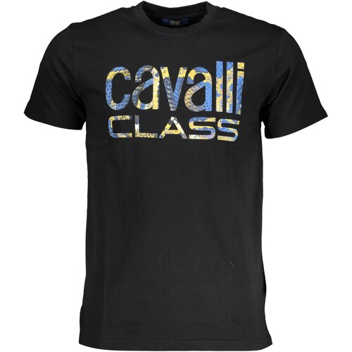 Cavalli Class MEN&#39;S SHORT SLEEVE T-SHIRT BLACK Cene
