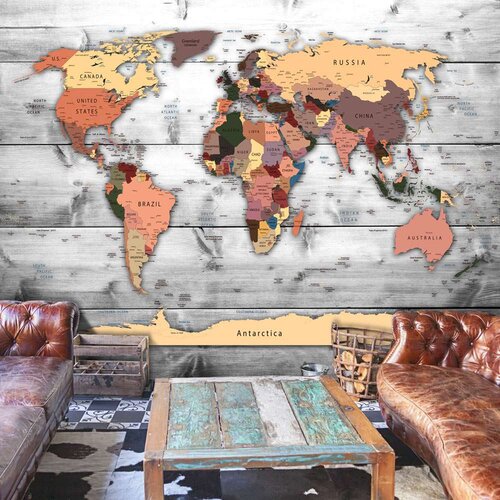  Tapeta - Direction: World 100x70 Slike