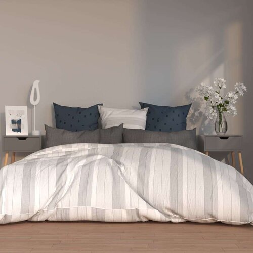 vidaXL noćni ormarići 2 kom sivi 40 x 40 x 56 cm od iverice Cene