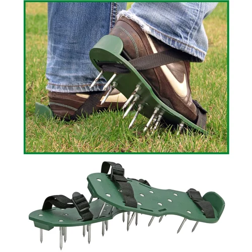 HI sandale za prozračivanje travnjaka zelene
