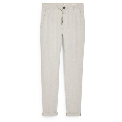 CA chino muške lanene pantalone, bež Cene