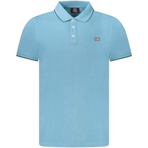 Norway 1963 MEN&amp;amp;#39;S SHORT SLEEVE POLO SHIRT BLUE Slike