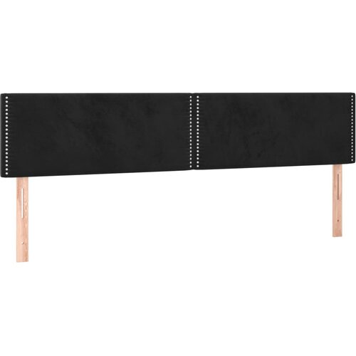  LED uzglavlje crno 200x5x78/88 cm bar&amp;scaron;unasto Slike