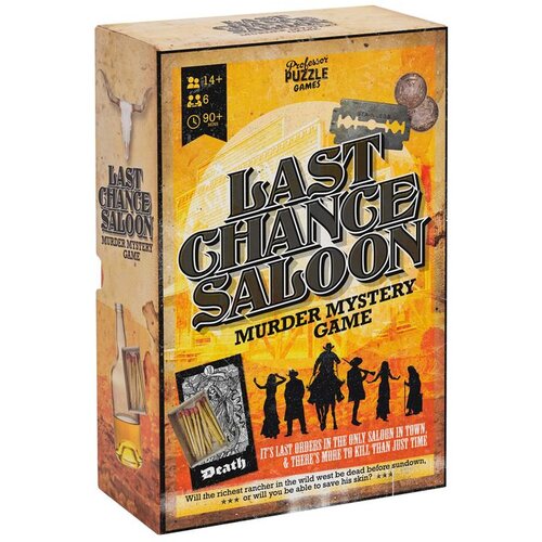 Professor Puzzle Igra Last Chance Saloon Murder Mystery Cijene