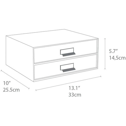 Bigso Box of Sweden Kartonski uredski organizator za ladicu Birger &amp;ndash; Slike