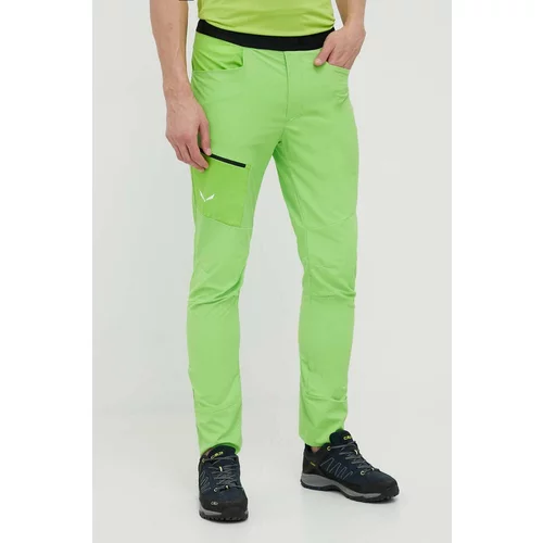 Salewa Outdooor hlače Agner Light 2 DST zelena barva