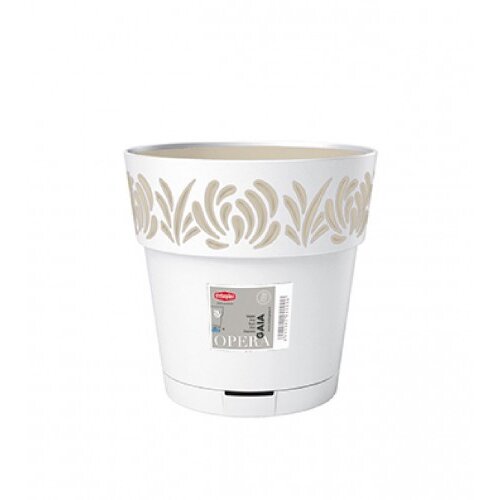 STEFANPLAST Saksija 15x15cm Gaia 88300 bijela Cijene