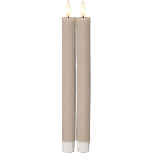 Star Trading LED svijeće u setu 2 kom (visina 25 cm) Flamme Stripe – Cijene