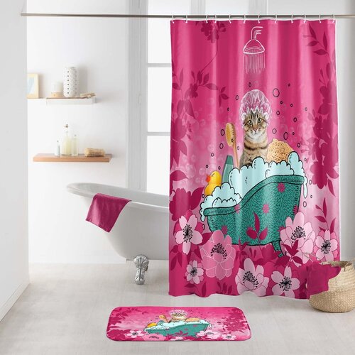Douceur d intérieur Zavesa za tuš 180x200 cm Chatibulle – Cene