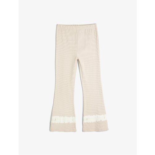 Koton Flare Trousers Tie-dye Detailed Cotton Slike