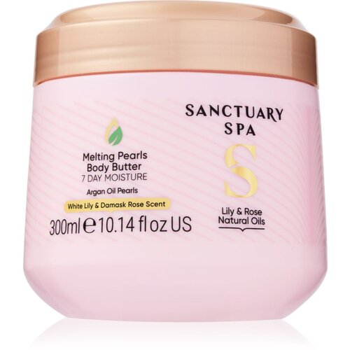 Sanctuary Spa Lily &amp;amp; Rose intenzivno hidratantni maslac za tijelo 300 ml Slike