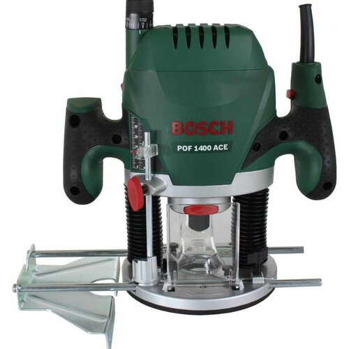 Bosch Površinska glodalica - ober frezer POF 1400 ACE + set glodala (060326C801) Cene