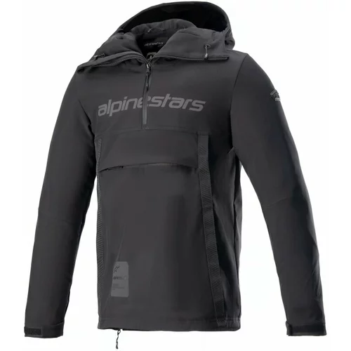 Alpinestars Sherpa Hoodie Black/Reflex M Tekstilna jakna