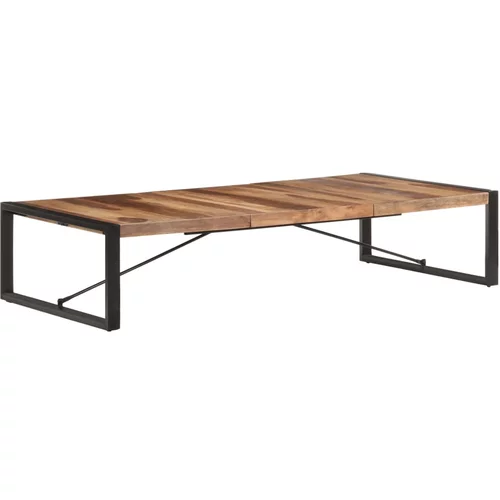  Klubska mizica 180x90x40 cm trden les z izgledom palisandra