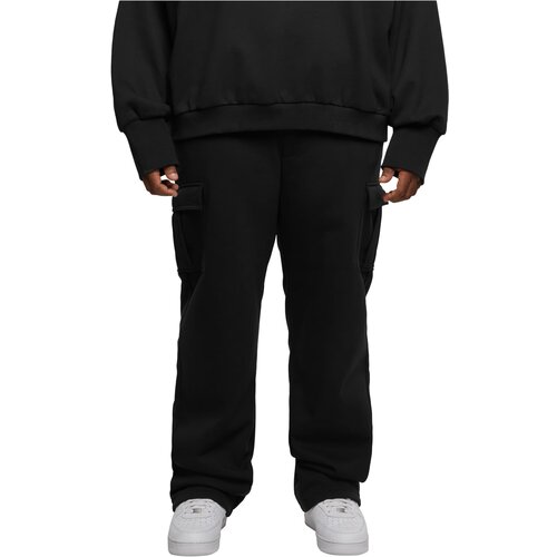 UC Men Men&amp;#039;s Heavy Straight Cargo Pants - Black Slike