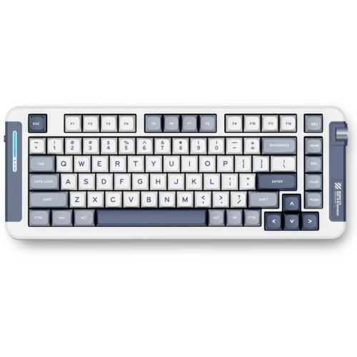 MCHOSE X75 (Navy Blue) - Wireless Gaming Keyboard 75% RGB (US English - ANSI), (21747616) Cene