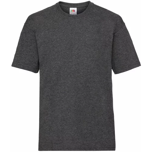 Fruit Of The Loom Grey Cotton T-shirt