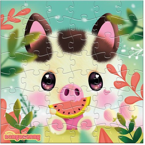  Puzzle Bangoberry Piggy Pig 48 komada Slike