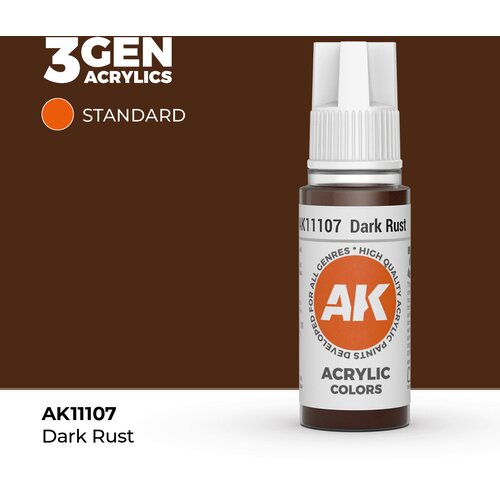 AK Interactive Dark Rust 17ml - 3rd Gen Akrilna Boja AK11107 Slike