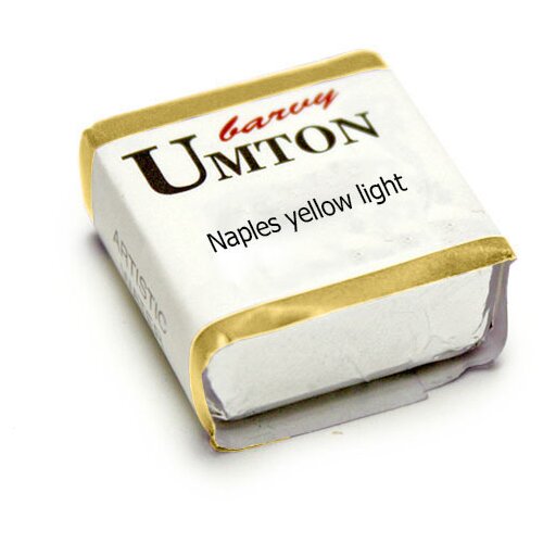 Akvarel boja umton | naples yellow light 2.6 ml Slike