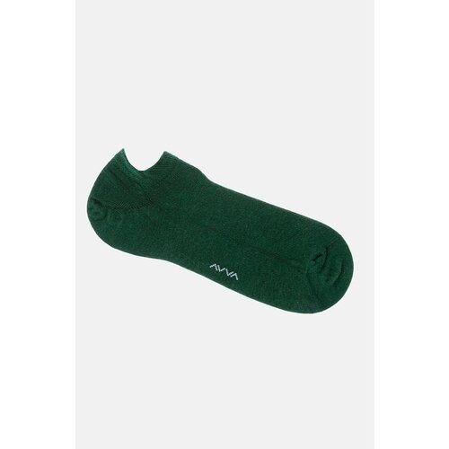 Avva Men's Green Sneaker Socks Cene