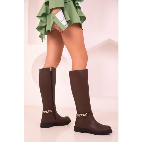 Soho Brown Women's Boots 17521 Cene