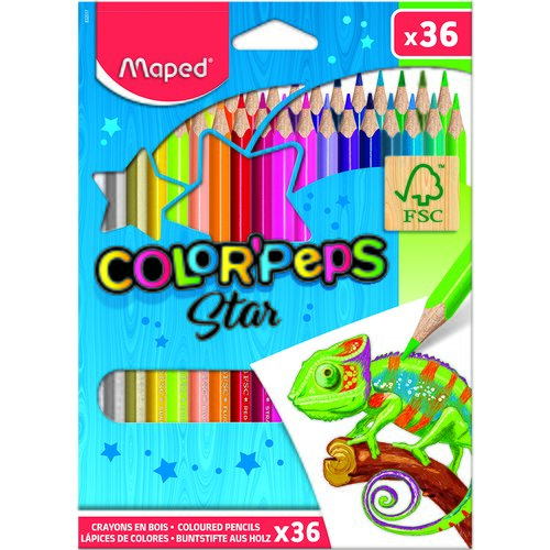  DRVENE BOJICE MAPED COLOR`PEPS 1/36 Cene