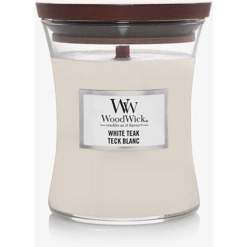 WoodWick White Teak 275 g Slike