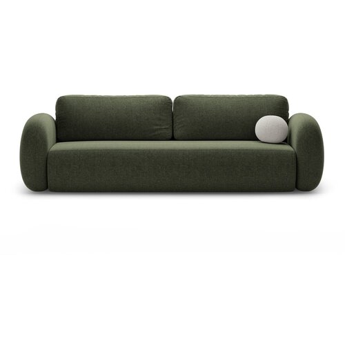 Cosmopolitan Design Zelena sklopiva/s prostorom za odlaganje sofa od šenila 262 cm Tonale – Cijene