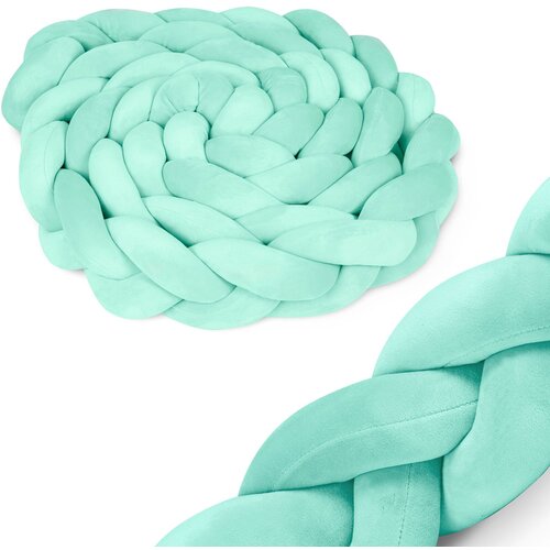 Ricokids 3m Mint Crib Wrap - Safe and Stylish Protection for Your Baby, (21740279) Cene