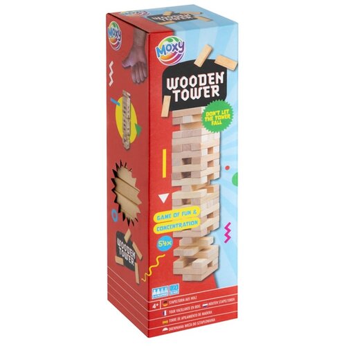  Igra Drveni toranj 54 komada Slike
