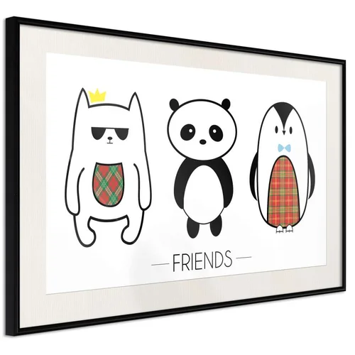  Poster - Buddies 45x30