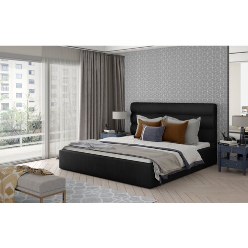 ELTAP Krevet Caramel s metalnim okvirom, plinskim podiza�em i spremnikom za posteljinu-200x200-Mat Velvet 99 Cijene